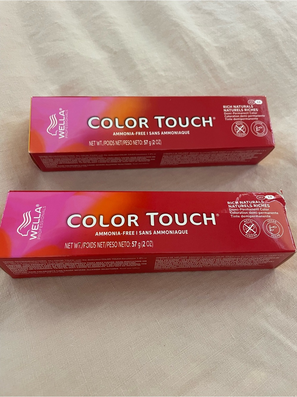 Wella Color Touch 7/86 & 8/81